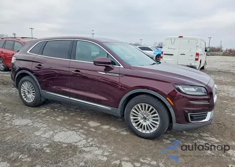 2019 Lincoln Nautilus from USA, damaged, VIN 2LMPJ6J92KBL32633